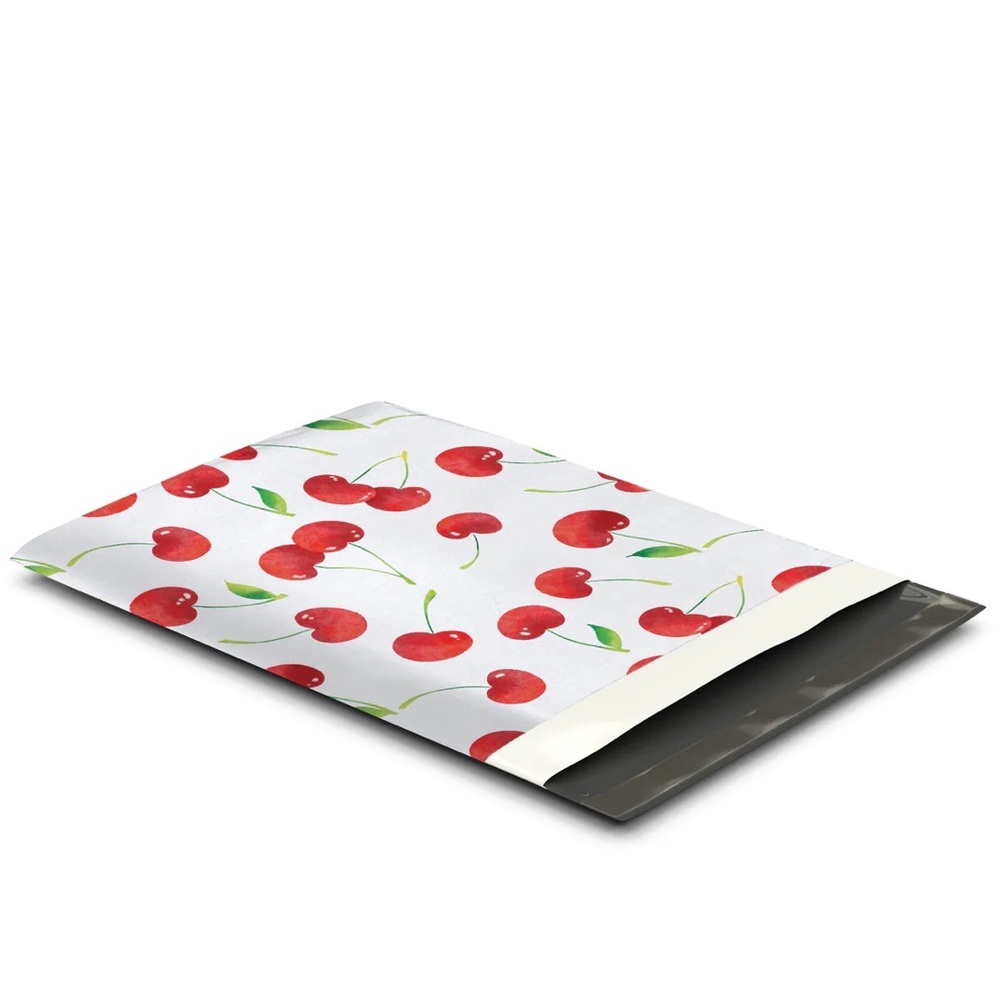 Cherries 🍒 Poly Mailers 10x13 Pack of 25 - Picture 4 of 7